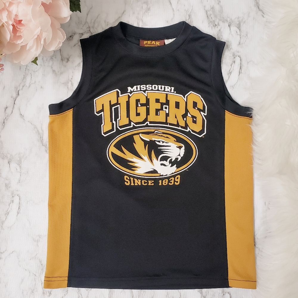 💕 Missouri Tigers Top Black and Yellow Boy's Size S